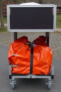 Beladung Rollcontainer Ölsperren